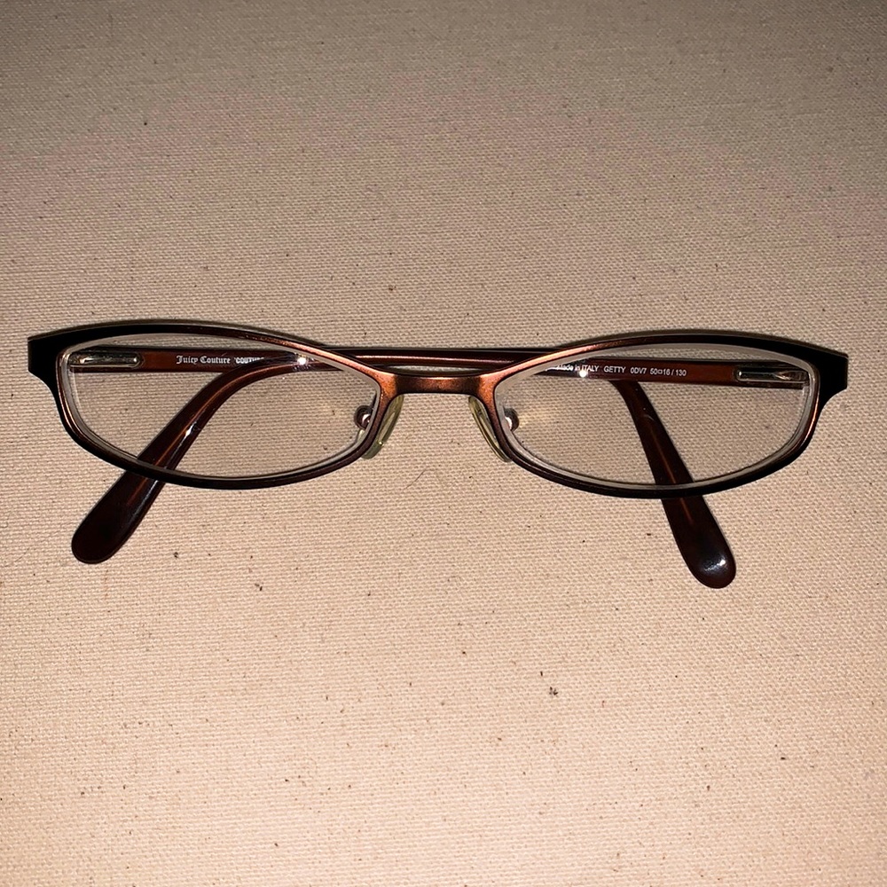 Y2K Juicy Couture Vintage Women’s Prescription Eyeglasses GETTY 0DV7 50-16-130